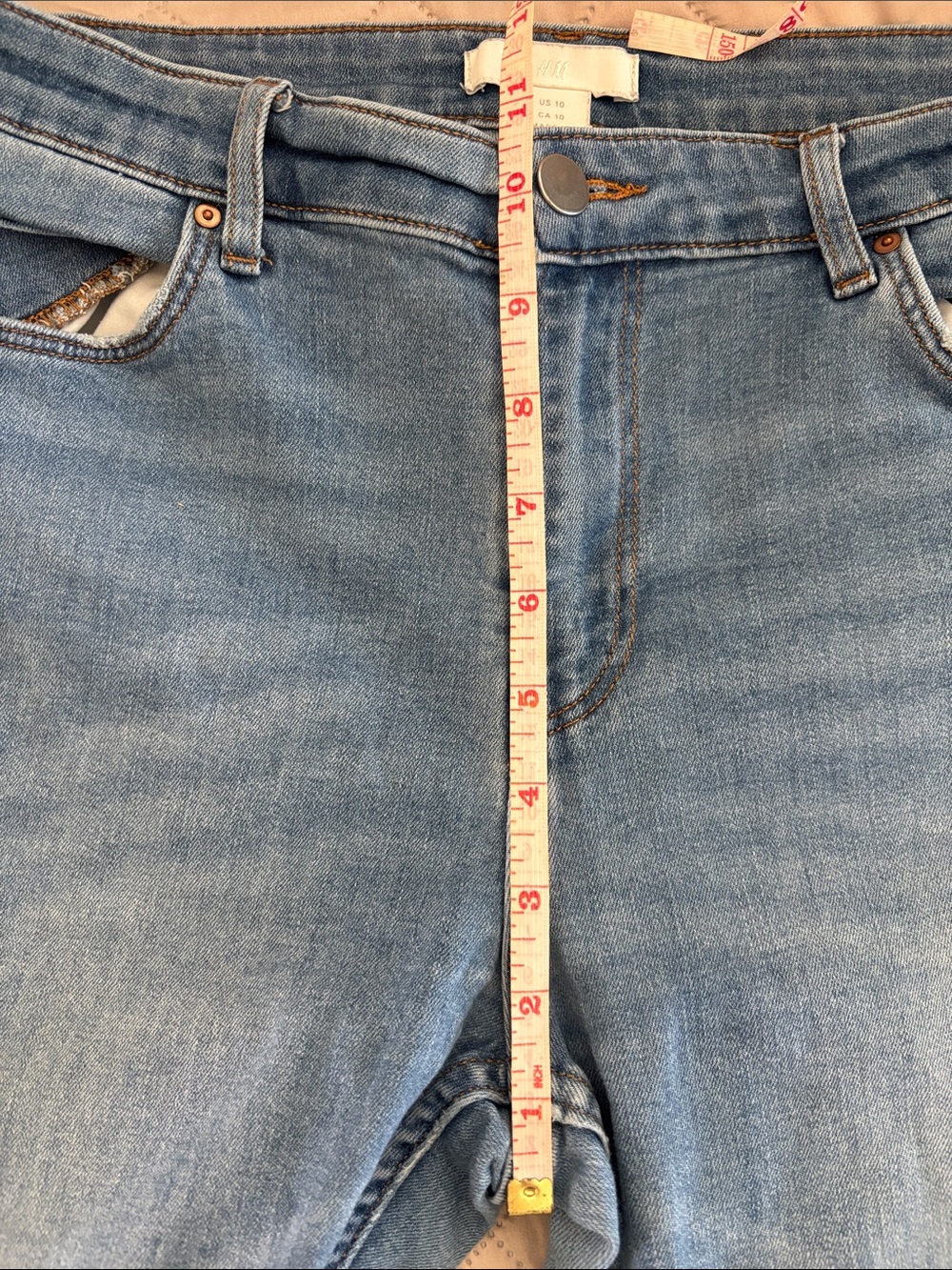 H&M Skinny Jeans in Light Blue Denim - Picture 5 of 5